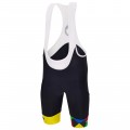 Bekleidung Herren Santini UCI Gravel UCI World Championship Flanders tragerhose 2024