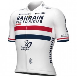 Bekleidung Herren Ale Bahrain Victorious 2024 trikot-Britischer Meister