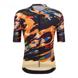 Bekleidung Herren Santini Vuelta Espana 2024 trikot-Cuitu Negru