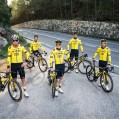 Bekleidung Herren Team Visma Lease a bike 2025 jacke