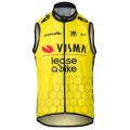 Bekleidung Herren Team Visma Lease a bike 2025 Wind weste