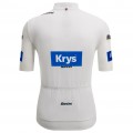 Bekleidung Herren Santini Weiß Tour de France 2025 Fan Linie trikot