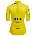 Bekleidung Damen Gelbes Trikot frau Tour de France 2025 Fan Line