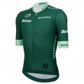 Bekleidung Herren Trikot Santini Grün Tour de France 2025 Offiziell