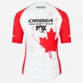Bekleidung Damen Hiru Orbea Factory Team 2025 Core frau trikot-Kanadische Meisterin