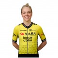 Bekleidung Damen Team Visma Lease a bike 2025 frau trikot