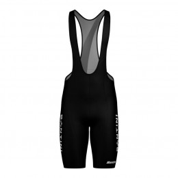 Bekleidung Herren Santini Squadra Corse 2025 tragerhose-Schwarz