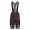 Bekleidung Herren Team Lapierre 2025 Santini tragerhose-Bordeaux