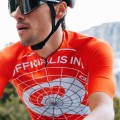 Bekleidung Herren Q36.5 Gregarius Clima Dolomites Extreme trikot-Rot