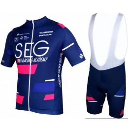 SEG Racing Academy 2019 Fahrradbekleidung Radtrikot Satz Kurzarm+Kurz Trägerhose BFMZ7