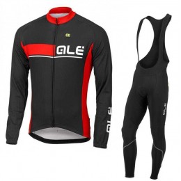 2016 ALE Fahrradbekleidung Radtrikot Langarm+Lang Trägerhose vliezen-2 ZJCN9