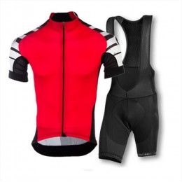 2016 ASSOS Fahrradbekleidung Radteamtrikot Kurzarm+Kurz Radhose Kaufen Rot Schwarz 73BZD