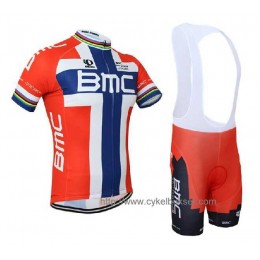 BMC Racing Teams Norwegian Champion Fahrradbekleidung Radteamtrikot Kurzarm+Kurz Radhose Kaufen 7S17G