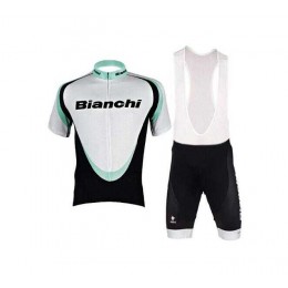 2016-2017 Bianchi Fahrradbekleidung Radteamtrikot Kurzarm+Kurz Radhose Kaufen weiß F4F0T