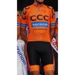 2017 CCC Fahrradbekleidung Radteamtrikot Kurzarm+Kurz Radhose Kaufen U701S