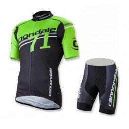 2016 Cannondale grün Schwarz Radbekleidung Fahrradtrikot Kurzarm und Fahrradhosen Kurz X29C1