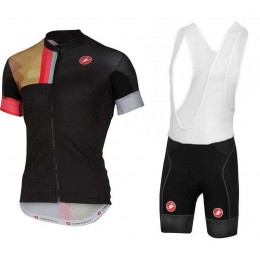 2016-2017 Castelli team Fahrradbekleidung Radteamtrikot Kurzarm+Kurz Radhose Kaufen 5T7D3