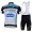 2013 Omega Pharma Quick Step Fahrradbekleidung Radteamtrikot Kurzarm+Kurz Radhose Kaufen weiß Schwarz DH4BK