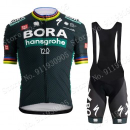 Bora Hansgrohe Champion Tour De France Pro Team 2021 Fahrradbekleidung Radteamtrikot Kurzarm+Kurz Radhose Z0Zo3i