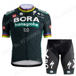 Bora Hansgrohe Champion Tour De France Pro Team 2021 Fahrradbekleidung Radteamtrikot Kurzarm+Kurz Radhose iuImmx