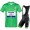 Grun Deceuninck quick step Tour De France 2021 Team Fahrradbekleidung Radtrikot Satz Kurzarm+Kurz Fahrradhose OgJJjM