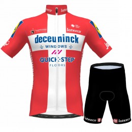 CHAMPION DANMARK Pro Team 2021 Fahrradbekleidung Radteamtrikot Kurzarm+Kurz Radhose O0z43V