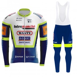 Wanty Pro Team 2021 Fahrradbekleidung Radtrikot Langarm+Lang Radhose Online 3KpyJF