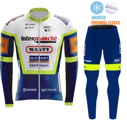 Winter Fleece Wanty Pro Team 2021 Fahrradbekleidung Radtrikot Langarm+Lang Radhose Online ROuywH