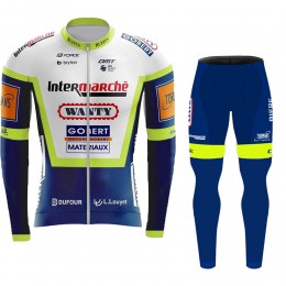 Wanty Pro Team 2021 Fahrradbekleidung Radtrikot Langarm+Lang Radhose Online dQKiC0