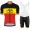 belgium Pro 2021 Team Fahrradbekleidung Radtrikot+Fietsbroeken Korte 6hOpFS