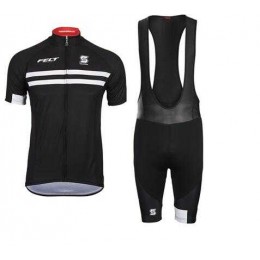 2016-2017 Felt Fahrradbekleidung Radteamtrikot Kurzarm+Kurz Radhose Kaufen Schwarz R83O5