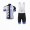 2014 Giant Set set wielershirts Korte mouw+Fietsbroek weiß Schwarz blau ZRTNW