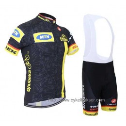 Teams MTN-Qhubeka Fahrradbekleidung Radteamtrikot Kurzarm+Kurz Radhose Kaufen OYR4L