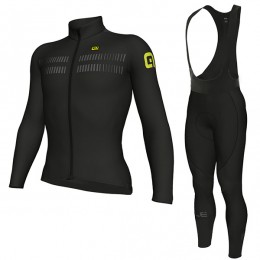 2018 Ale N3 Fahrradbekleidung Radtrikot Langarm+Lang Trägerhose 4H6BT