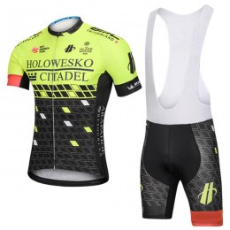 2018 HOLOWESKO CITADEL Fahrradbekleidung Radtrikot Satz Kurzarm+Kurz Trägerhose 5OZA0