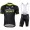 Mitchelton Scott 2018 Fahrradbekleidung Radtrikot Satz Kurzarm+Kurz Trägerhose weiß NJR7Z