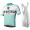 Bianchi Milano Attone white Fahrradbekleidung Satz Fahrradtrikot Kurzarm Trikot und Kurz Trägerhose A8IH9