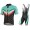 Bianchi Milano Tiera blue black Fahrradbekleidung Satz Fahrradtrikot Kurzarm Trikot und Kurz Trägerhose L2S4T