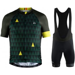 Craft Monuments LBL La Doyenne 2018 Fahrradbekleidung Radtrikot Satz Kurzarm+Kurz Trägerhose 6B4H0