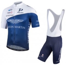 ONE PRO CYCLING 2018 Aston Martin Fahrradbekleidung Radtrikot Satz Kurzarm+Kurz Trägerhose VRN6F