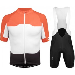 Poc Avip Ceramic Fahrradbekleidung Radtrikot Satz Kurzarm+Kurz Trägerhose COQSV