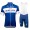 2018 Quick Step Floors Fahrradbekleidung Radtrikot Satz Kurzarm+Kurz Trägerhose 83H49