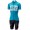 Team Sky 2018 Dame blau Fahrradbekleidung Radteamtrikot Kurzarm+Kurz Radhose 6ILMV