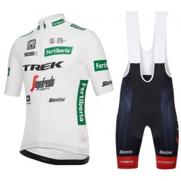 Trek-Segafredo La Vuelta 2018 Fahrradbekleidung Radtrikot Satz Kurzarm+Kurz Trägerhose P52H9