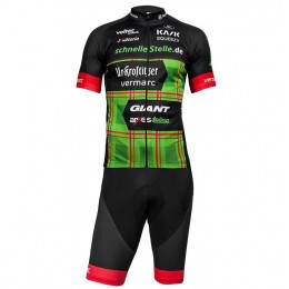 UR-Krostitzer 2018 Fahrradbekleidung Radteamtrikot Kurzarm+Kurz Radhose AOMT0