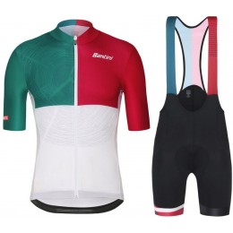 Vuelta Espana 2018 Euskadi Fahrradbekleidung Radtrikot Satz Kurzarm+Kurz Trägerhose T9UNV