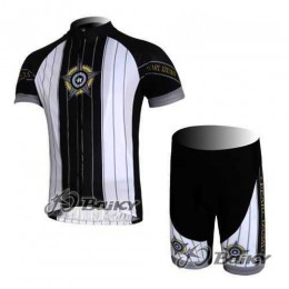 Pearl Izumi Pro Team Radbekleidung Radtrikot Kurzarm und Fahrradhosen Kurz weiß Schwarz V58DG