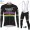 Winter Thermal Fleece Deceuninck quick step 2021 UCI World Champion Fahrradbekleidung Radtrikot Langarm+Lang Trägerhose KEYSJ