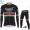 Winter Thermal Fleece Deceuninck quick step 2021 UCI World Champion Fahrradbekleidung Radtrikot Langarm+Lang Trägerhose SWBBA