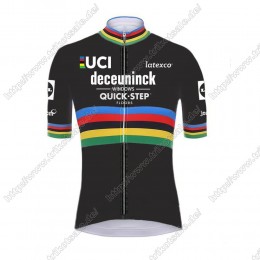 Deceuninck quick step 2021 UCI World Champion Fahrradtrikot Radsport JACKE